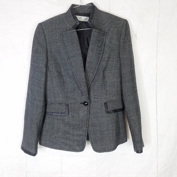 Tahari Arthur S Levine  wool Blazer - Picture 3 of 9